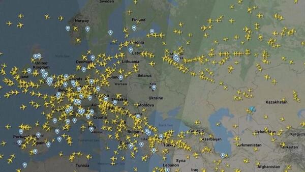 Unión Europea anuncia el cierre de su espacio aéreo para todos los aviones rusos - ADN Digital