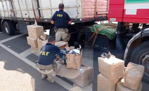 Detienen a camionero paraguayo con 105 kilos de droga