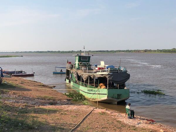 Nivel del río Paraguay subió un centímetro y sigue muy bajo - Nacionales - ABC Color