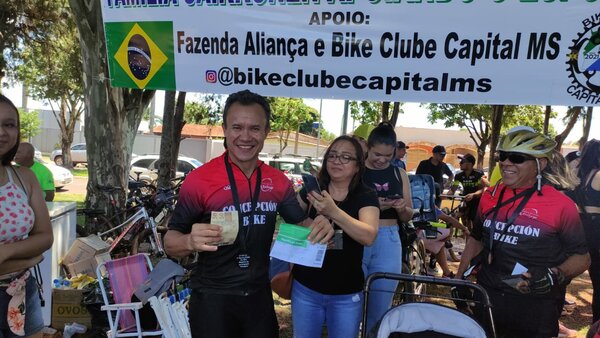 Concepcionero en el podio del ciclismo internacional