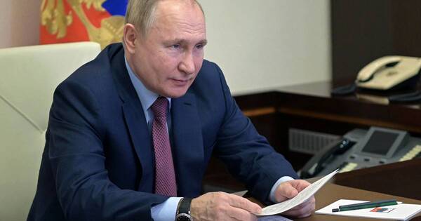 La Nación / Putin analiza respuesta económica ante las sanciones establecidas tras invadir Ucrania