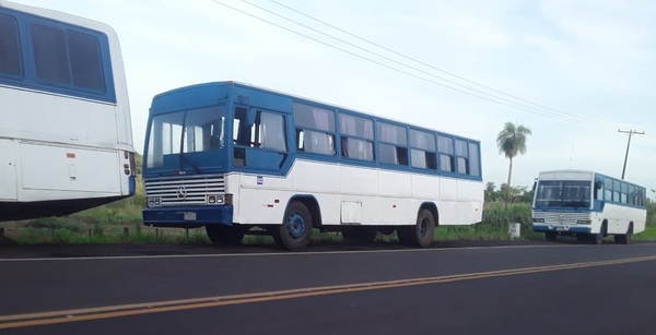 A Ultranza Py: Ya fueron abandonados nueve buses de la iglesia 'Avivamiento'