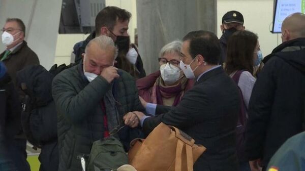 Guerra de Ucrania | Llegan a Madrid los 106 españoles evacuados de Ucrania