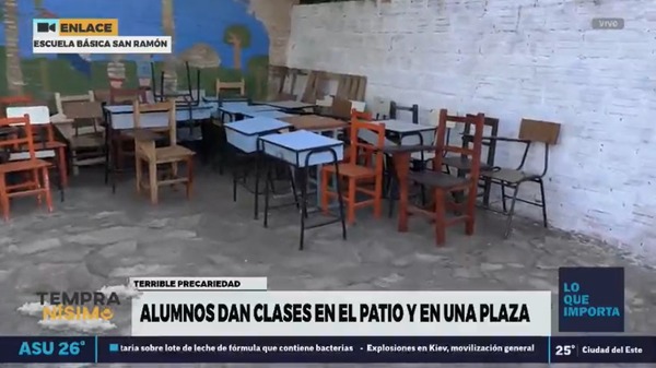 Precariedad: en Limpio, alumnos de tres grados están sin aulas - ADN Digital