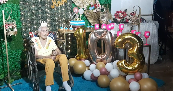¡En San Pedro, doña Isabel Arza festejó sus 103 años de vida!