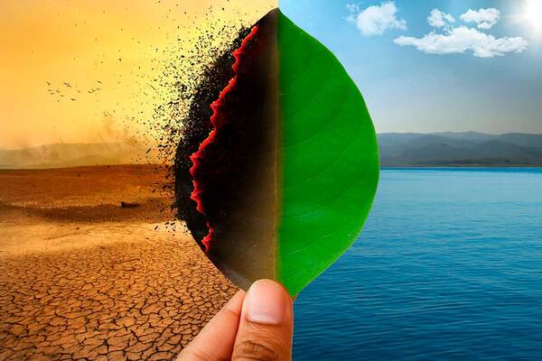 El cambio climático es una amenaza para el bienestar humano y la salud del planeta que puede transformar gran parte del mundo en inhabitable