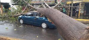 Alerta de tormentas: lluvia “negra” podría darse en algunas zonas - Nacionales - ABC Color