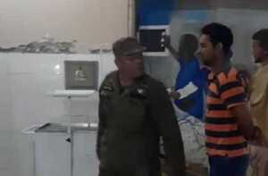 Incidente entre familiares de pacientes y policía en el Hospital Regional de Concepción