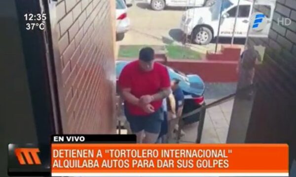 Detienen a "tortolero" internacional en Ciudad del Este | Telefuturo