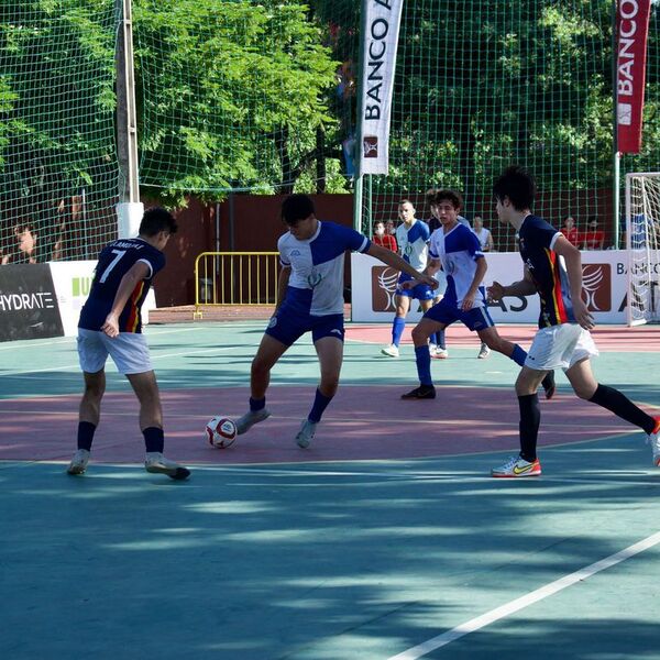 Avanza con éxito el Intercolegial “ASA” - Polideportivo - ABC Color