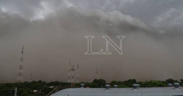 La Nación / Tormenta de cenizas cubrió gran parte del Paraguay