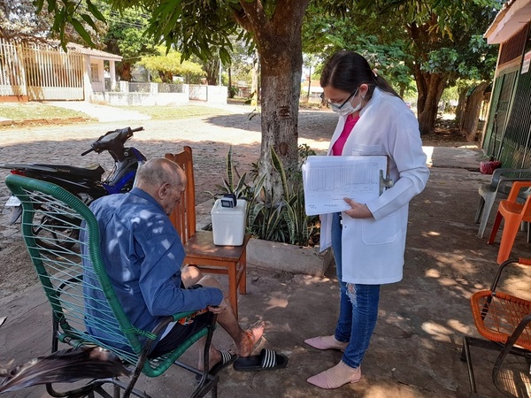 Realizan censo y asistencia a adultos mayores en Alto Paraná
