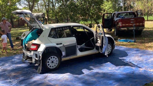 Los test no paran previo al Rally del Guairá