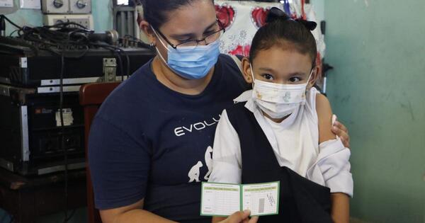 Más de 200 mil niños y niñas ya recibieron la primera dosis anticovid