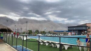 “Tormenta de humo” se produjo por vientos fuertes - Nacionales - ABC Color