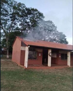 San Pedro del Paraná: Identifican a uno de los vinculados en el incendio de un colegio