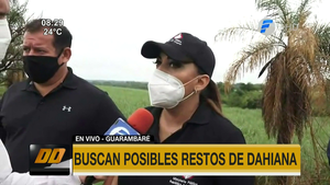 Buscan posibles restos de dahiana espinoza | Telefuturo