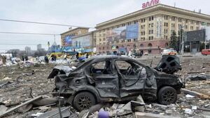 Presidente de Ucrania afirma que bombardeo contra Járkov es un crimen de guerra