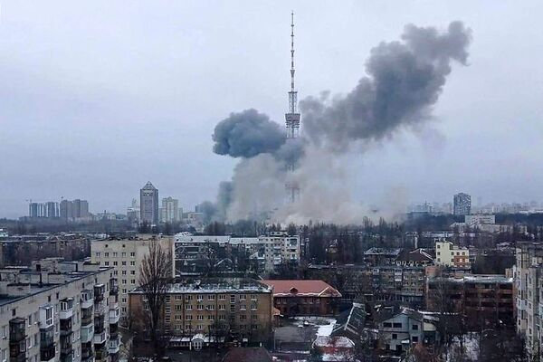 Primeros bombardeos de Rusia en Kiev: muertos y heridos - Mundo - ABC Color