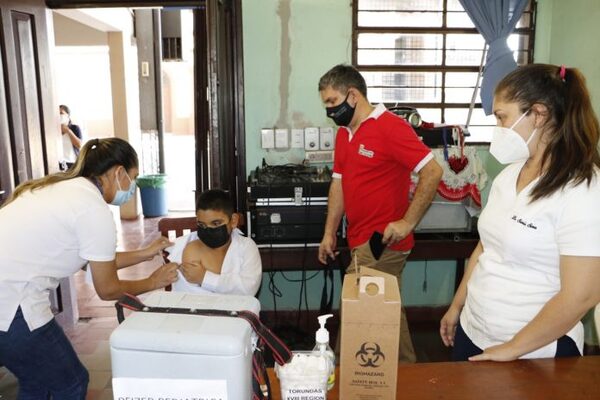 Más de 200.000 niños y niñas ya se vacunaron contra el covid-19 - Paraguay Informa