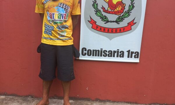 Detienen a hombre con antecedentes por robo agravado