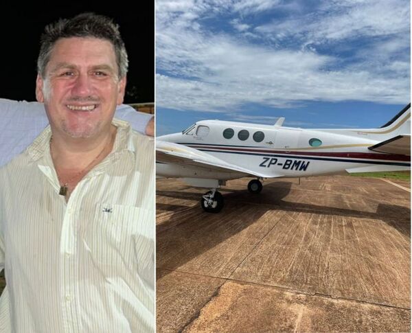 Senador Blas Llano vino a Pedro Juan Caballero en el avión del yerno de Sara Cartes