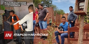 CONCEJAL ACOMPAÑA A DAMNIFICADOS POR EL TEMPORAL - Itapúa Noticias