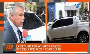 Giuzzio recusó a fiscales y no declaró | Telefuturo