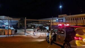 Delincuente fue herido durante tiroteo en la Receita Federal de Ponta Porá
