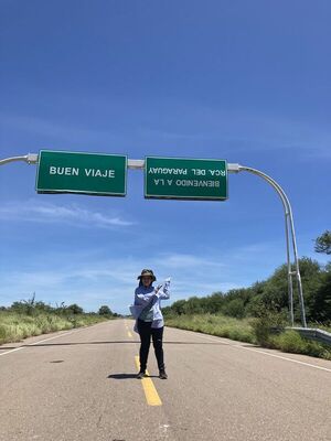Un cartel de cabeza recibe a extranjeros que llegan de Bolivia - Nacionales - ABC Color