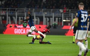 Milan e Inter igualan sin goles en la primera semifinal de la Coppa Italia