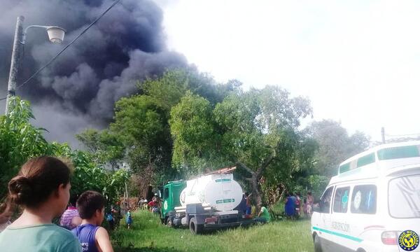 Aprehenden a reciclador por provocar incendio en Ñemby •