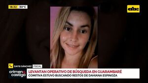 Comitiva fiscal busca a Dahiana Espinoza - Crimen y castigo - ABC Color