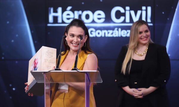 Entregan premios a héroes de nuestro país que se destacaron por sus acciones a lo largo del año