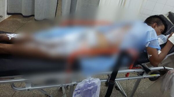 Hombre es hospitalizado luego de que le arrojaran nafta y prendieran fuego - Nacionales - ABC Color
