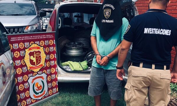 Cae detenido ladrón que vacío unnegocio de equipamiento de vehículos – Diario TNPRESS