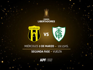 Guaraní va por el boleto a la fase 3 - APF