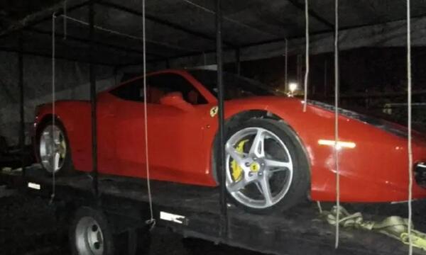 Ferrari con patente de Paraguay es incautado en Argentina – Prensa 5