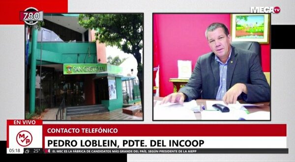 INCOOP activó sistema de fiscalización a la cooperativa San Cristóbal - Megacadena — Últimas Noticias de Paraguay