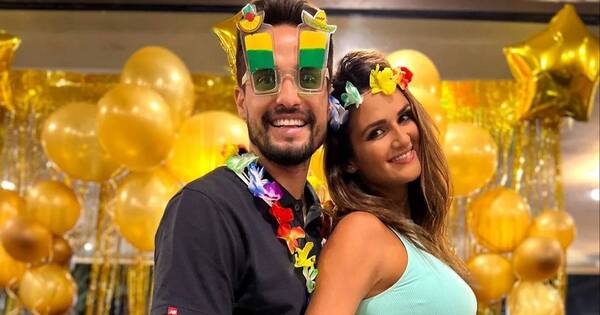 La Nación / Leryn y su esposo Rodrigo nacieron en la misma fecha, y ayer celebraron un año más de vida