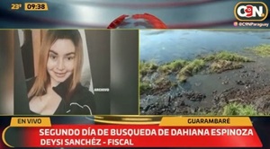 Buzos buscan indicios de Dahiana Espinoza en tajamar