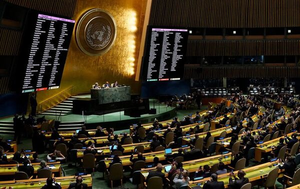 Paraguay y otros 140 Estados condenan en Asamblea General de la ONU la “invasión rusa” de Ucrania - Mundo - ABC Color