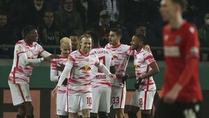 Leipzig pasa a semifinales de la Copa de Alemania