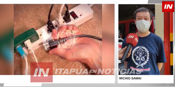 BOMBEROS APUNTAN A EVITAR MUERTES POR ELECTROCUCIONES - Itapúa Noticias
