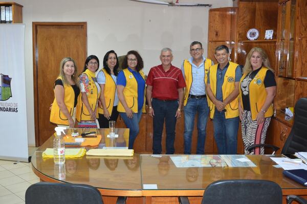 Encaminan proyectos entre Club de Leones y la Municipalidad de Hernandarias - La Clave