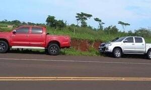 Camionetas halladas a la vera de la ruta eran de policías de Antinarcóticos de Curuguaty    – Prensa 5