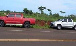 Camionetas halladas a la vera de la ruta eran de policías de Antinarcóticos de Curuguaty – Prensa 5