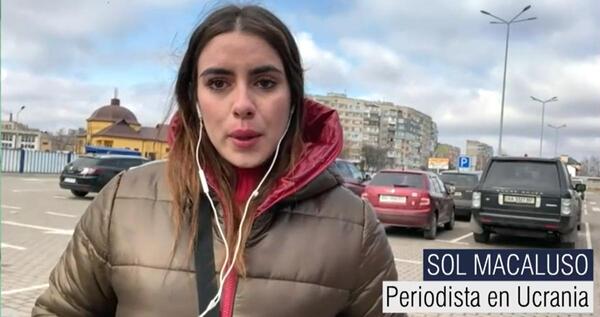 Reportera relata lo que su compañero le rogó en Ucrania: “Por favor llevate a mi hija”