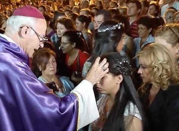 A las 19:00, imposición de cenizas en la catedral - San Lorenzo Hoy