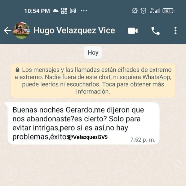 Diario HOY | Echan a asesor jurídico de la ANNP por “abandonar” a Hugo Velázquez